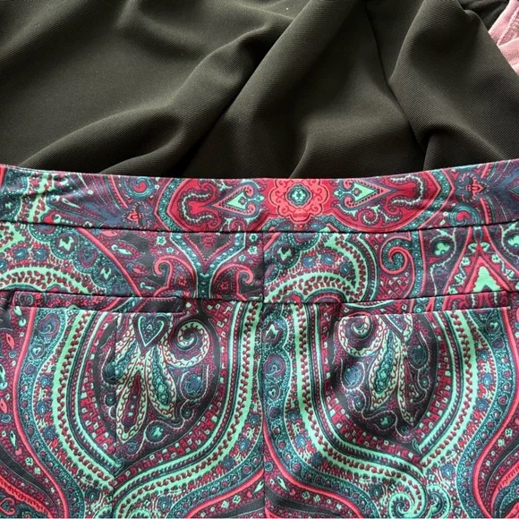 Adrianna Papell Blue and Pink Pants - Picture 4 of 5